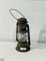 antique CPR lantern - electrified