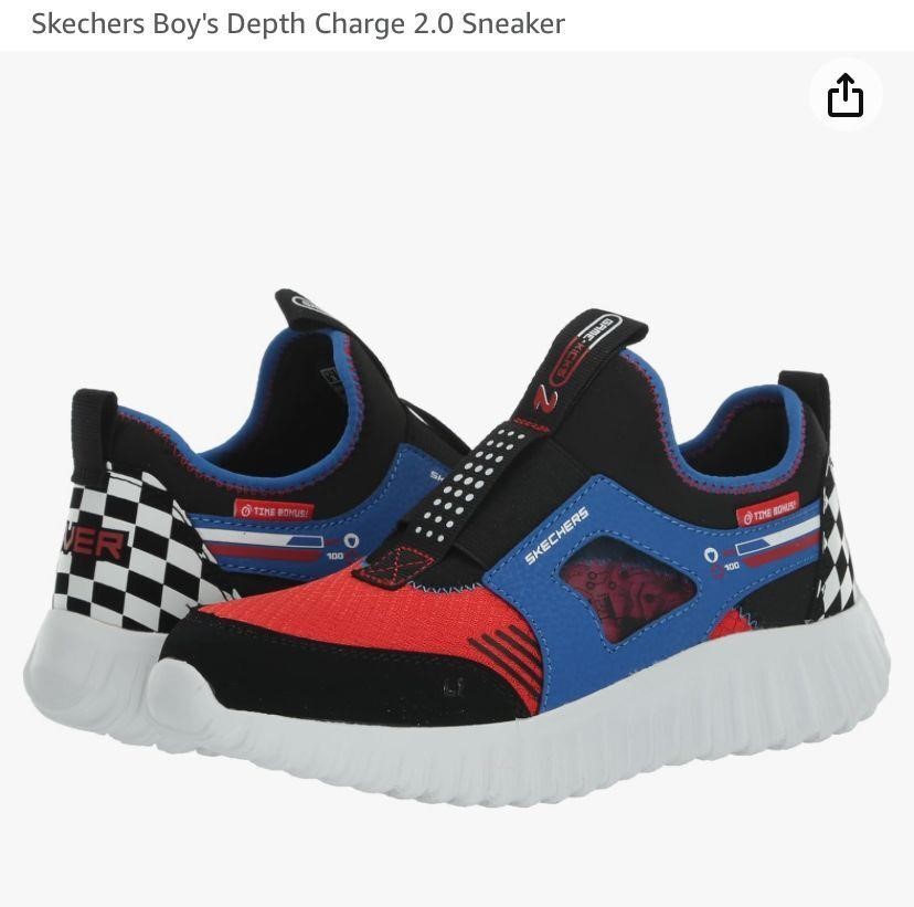 Skechers Boy's Depth Charge 2.0 Sneaker