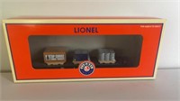 Lionel train - Jimmie Johnson flatcar with load