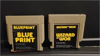 VTG Atari 5200 Game Blue Print and Wizard of Wor