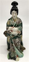 Japanese Porcelain Geisha Figure