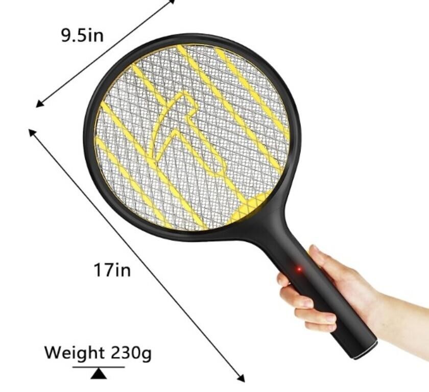 Endbug  Fly Swatter, Hangable Mosquito Zapper,