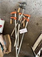 5 wood clamps