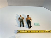 1985 Rambo & Sgt Havoc Action Figures