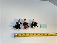 1984 Alvin & The Chipmunks Figures