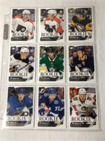 9-  2018-19 Parkhurst Rookie Hockey Cards