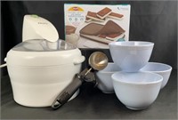 Krups La Glaciere Sorbet Maker and More