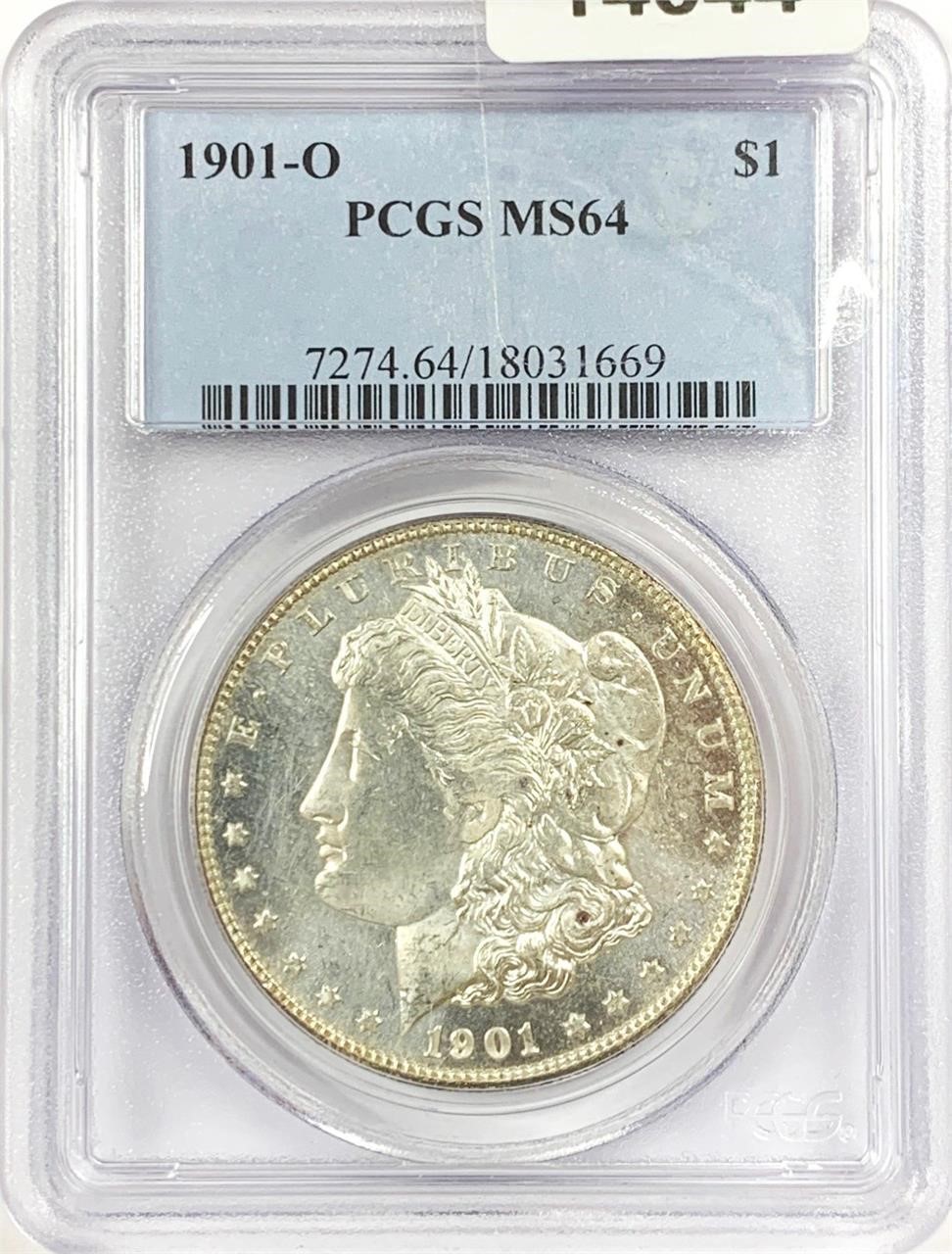 1901-O Morgan Silver Dollar MS-64