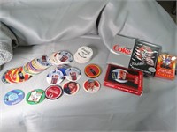 Coca-Cola Cards / Caps / Uno & More Games