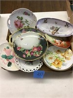PAINTED CHINA DISHES