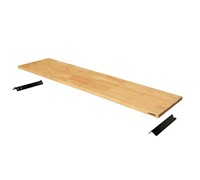 72 in. Solid Wood Work Surface for Regular Duty