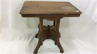 Wood Victorian Parlor Table