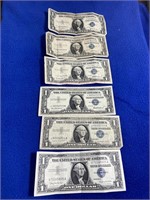 Blue Seal $1 Bills