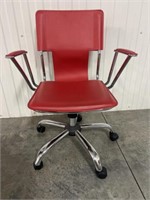JK Furniture Co Chrome Swivel Office Chair