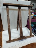 Anco Bilt Wooden table top art easel