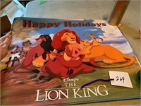 THREE LION KING POSTERS