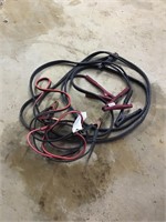 2 jumper cables- one heavy duty set