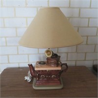 Teapot Figural Lamp