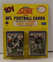 101, 1990 Score NFL Football Cards. NIP