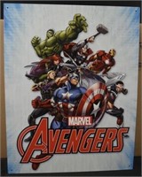 Marvel Avengers Tin Sign