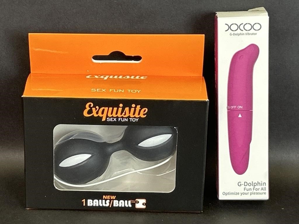 New G-Dolphin and Exquisite Balls Vibrators