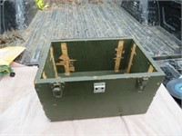 Wooden Army Green Box