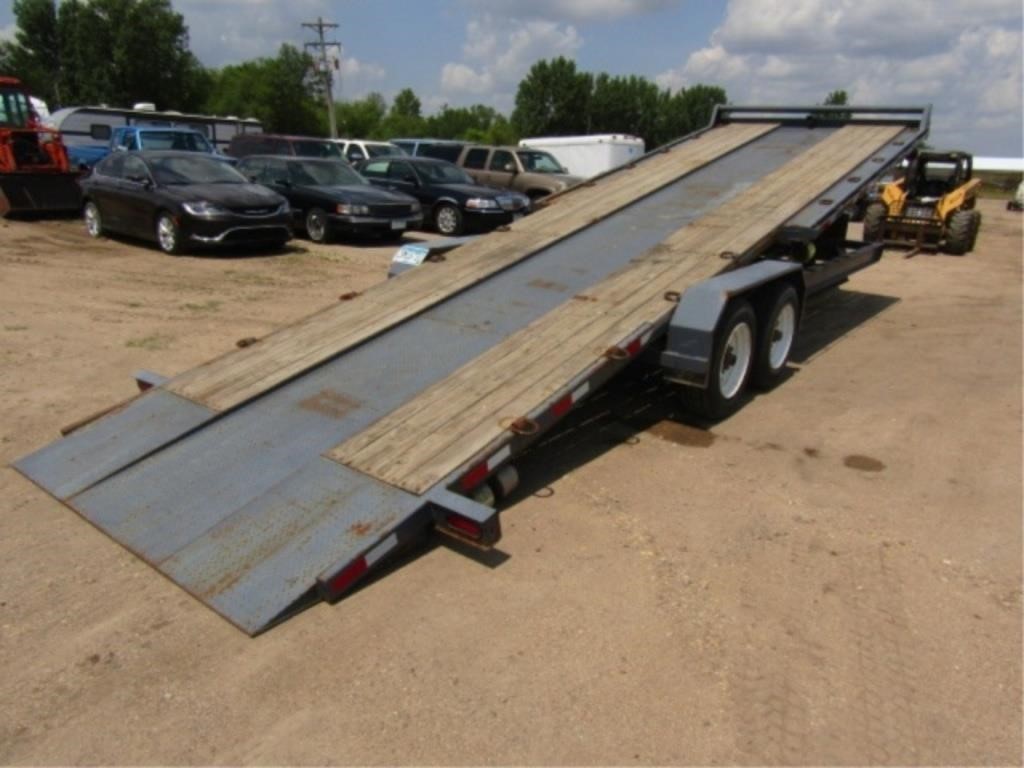 2018 Copper River Fabricators 29T Hyd Tilt Trailer