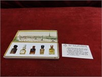 Vintage Miniature perfumes w/bottles in box.