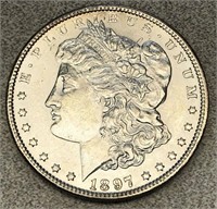 1897 Morgan silver dollar - not taxable