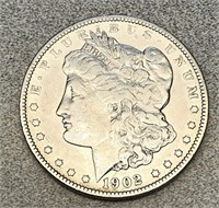 1902 Morgan silver dollar - not taxable