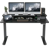 LUBVLOOK 63 Inch Adjustable Standing Desk