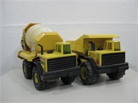 Two Vtg Tonka Construction Toys See Info