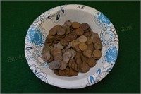 200 Wheat Cents  some AU