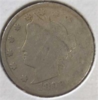 1898 Liberty Head V. Nickel