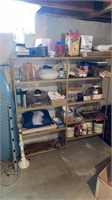 Basement Area Shelf & Contents