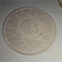 12" dogwood plate