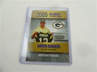 Rookie Phenoms 2005 Aaron Rodgers Gold Platinum