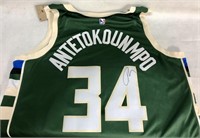 Giannis Antetokounmpo Autographed Jersey