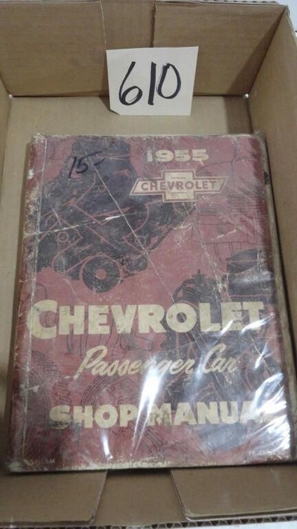 1955 Chevrolet Passenger Car Shop Manual