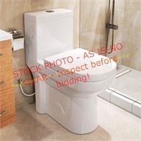 HOROW Small Compact One Piece Toilet