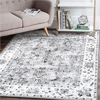 Colorful Oriental Washable Rug