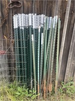 LARGE LOT OF T POSTS - MOST NEW