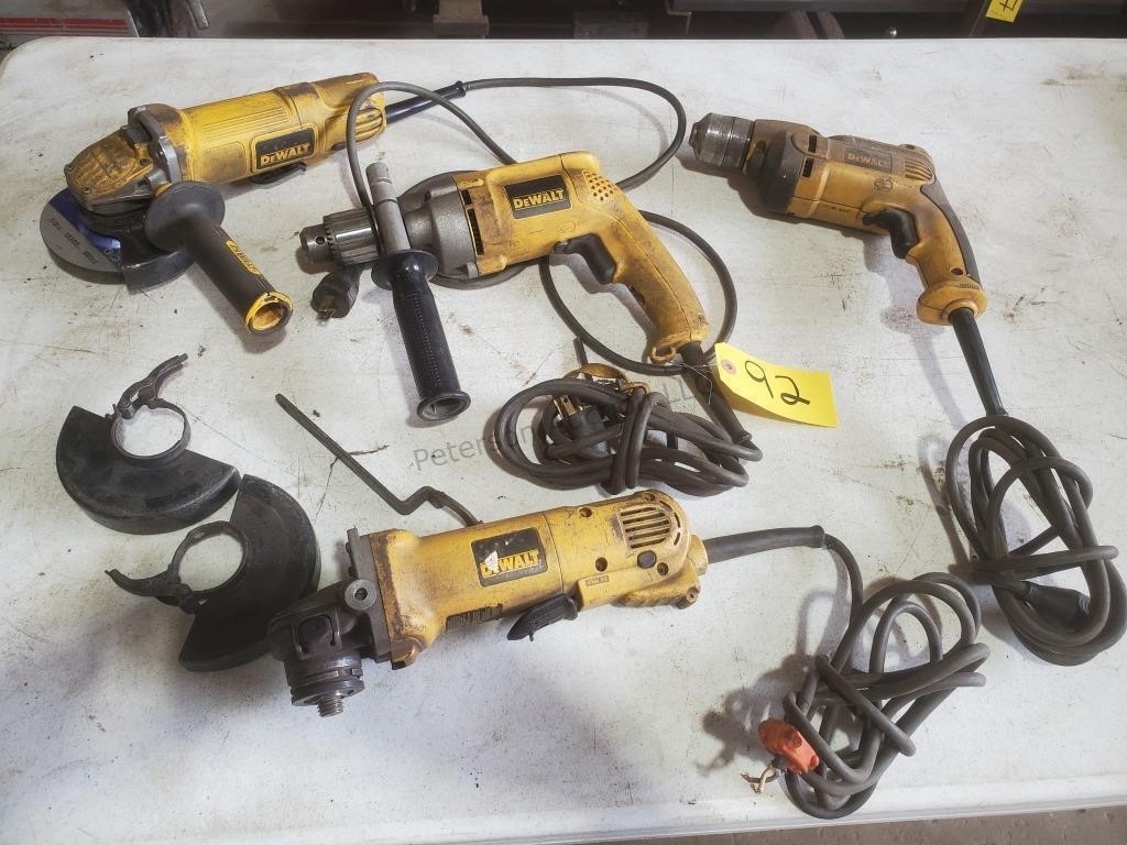 DeWalt Corded hand tools