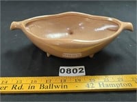 Red Wing (Charles Murphy) Tri-Footed Bowl