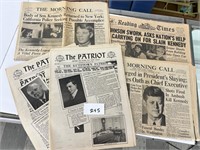 Lot of 60’s 70’s newspapers Kennedy Assassination