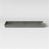 31" Rectangular Iron Boot Tray Pack of 2