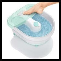 CONAIR FOOT SPA WITH HEAT, BUBBLES & 3 ATTACHMENTS