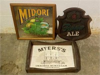 Midori, Myers's & Ranier Advertising