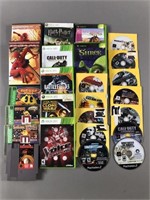 25pc Video Game & Spiderman DVD Lot