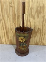 Unusual Wooden Umbrella Holder